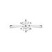 Bague Solitaire Athena Or Blanc Diamant - Bagues solitaires Femme | Histoire d’Or