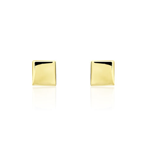 Boucles D'oreilles Puces Genovera Or Jaune - Clous d'oreilles Femme | Histoire d’Or