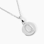 Collier Argent Eugenien Oxydes De Zirconium - Colliers fantaisie Femme | Histoire d&rsquo;Or