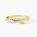Bague Camelia Or Jaune Diamant - Bagues avec pierre Femme | Histoire d’Or