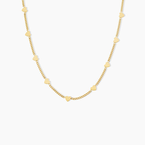 Collier Eva Acier Jaune - Colliers fantaisie Femme | Histoire d&rsquo;Or