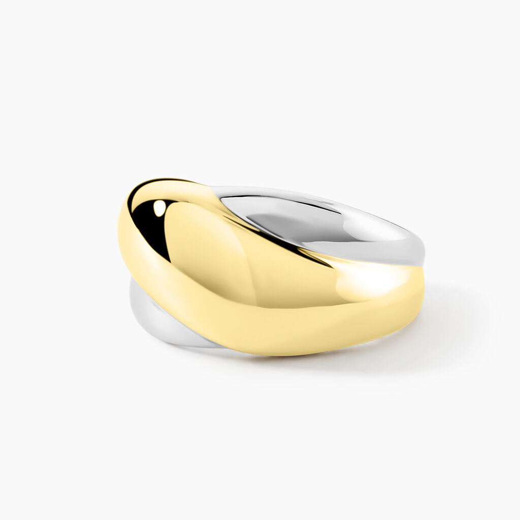 Bague Perfect Match Argent Bicolore - Bagues Femme | Histoire d&rsquo;Or