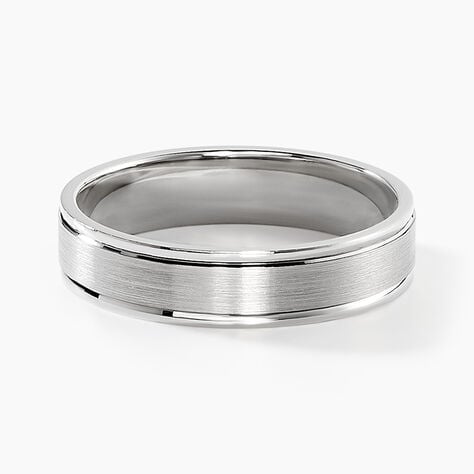 Alliance Patricio Palladium Blanc Ruban - Alliances Unisex | Histoire d’Or