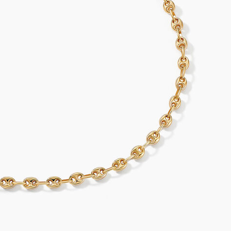 Collier Maille Dami Maille Grain De Cafe Or Jaune - Chaines Homme | Histoire d’Or