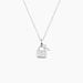 Pendentif Amelot Argent Blanc Oxyde De Zirconium - Pendentifs Femme | Histoire d&rsquo;Or