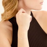 Bracelet Ashana Argent Blanc - Bracelets Chretiens Femme | Histoire d&rsquo;Or