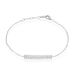 Bracelet Melineeargent Blanc Oxyde De Zirconium - Bracelets Femme | Histoire d’Or