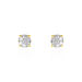 Boucles D'oreilles Puces Charlene Or Jaune Diamant Synthetique - Clous d'oreilles Femme | Histoire d’Or