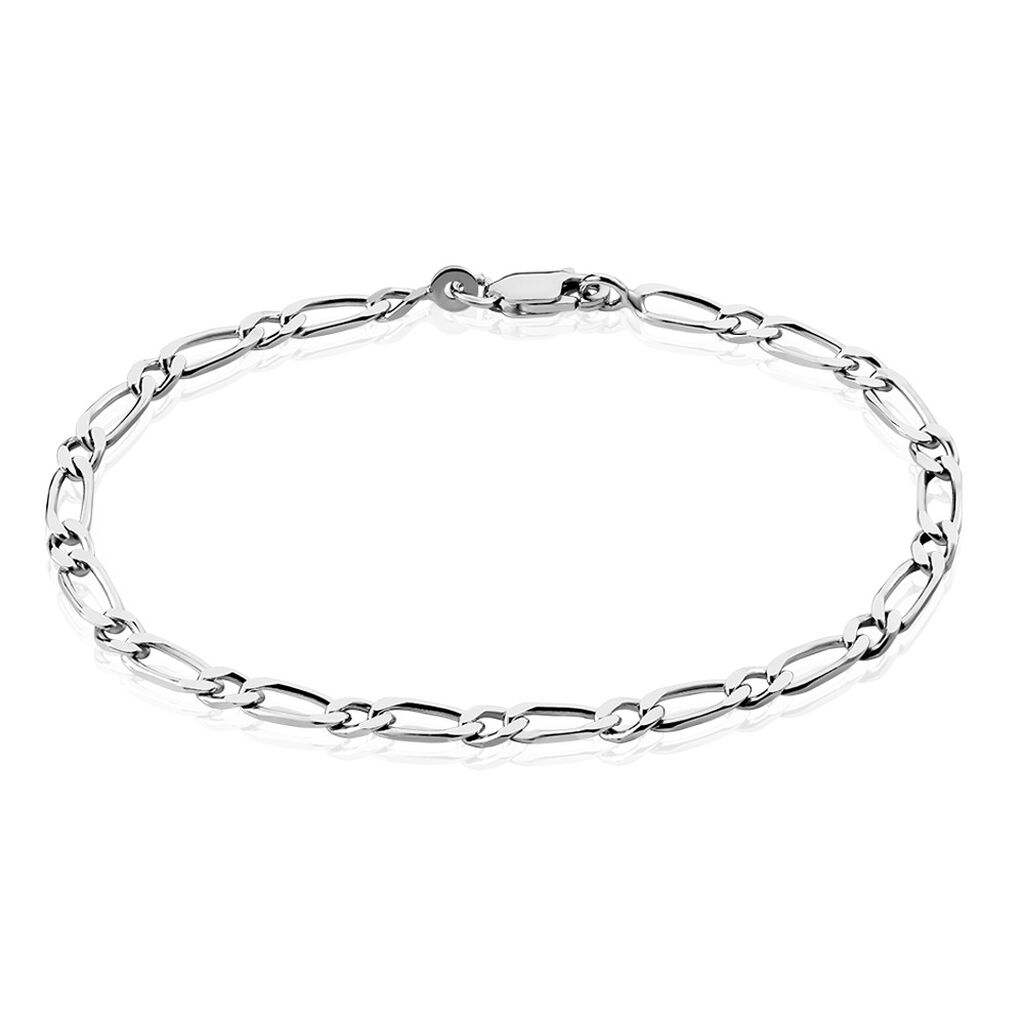 Bracelet Anilo Argent Blanc