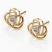 Boucles D'oreilles Puces Or Jaune Afua Diamants - Clous d'oreilles Femme | Histoire d’Or