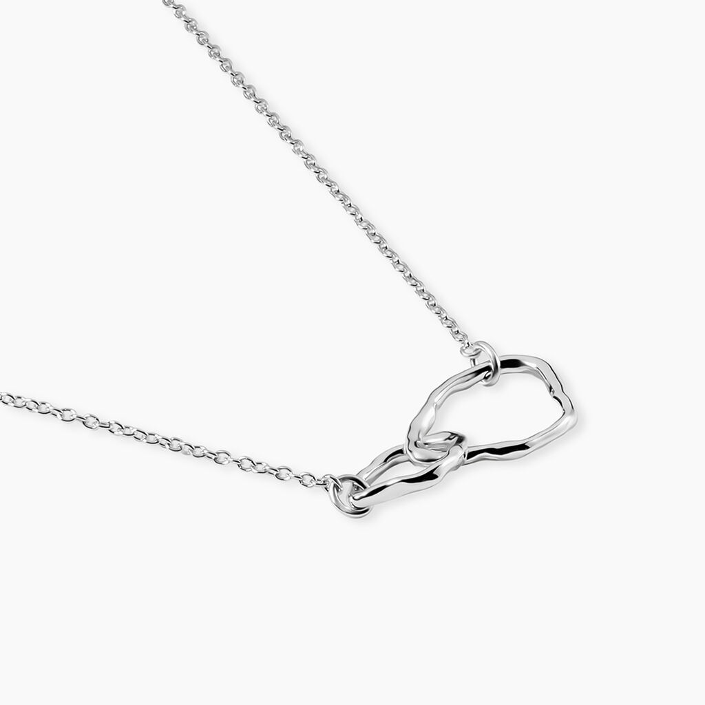 Collier Paros Argent Blanc - Colliers fantaisie Femme | Histoire d’Or