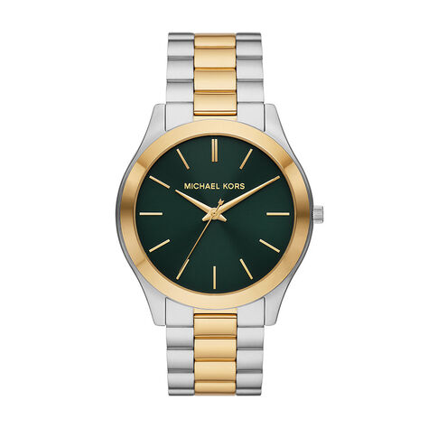 Montre Michael Kors Slim Runway Vert - Montres Homme | Histoire d’Or