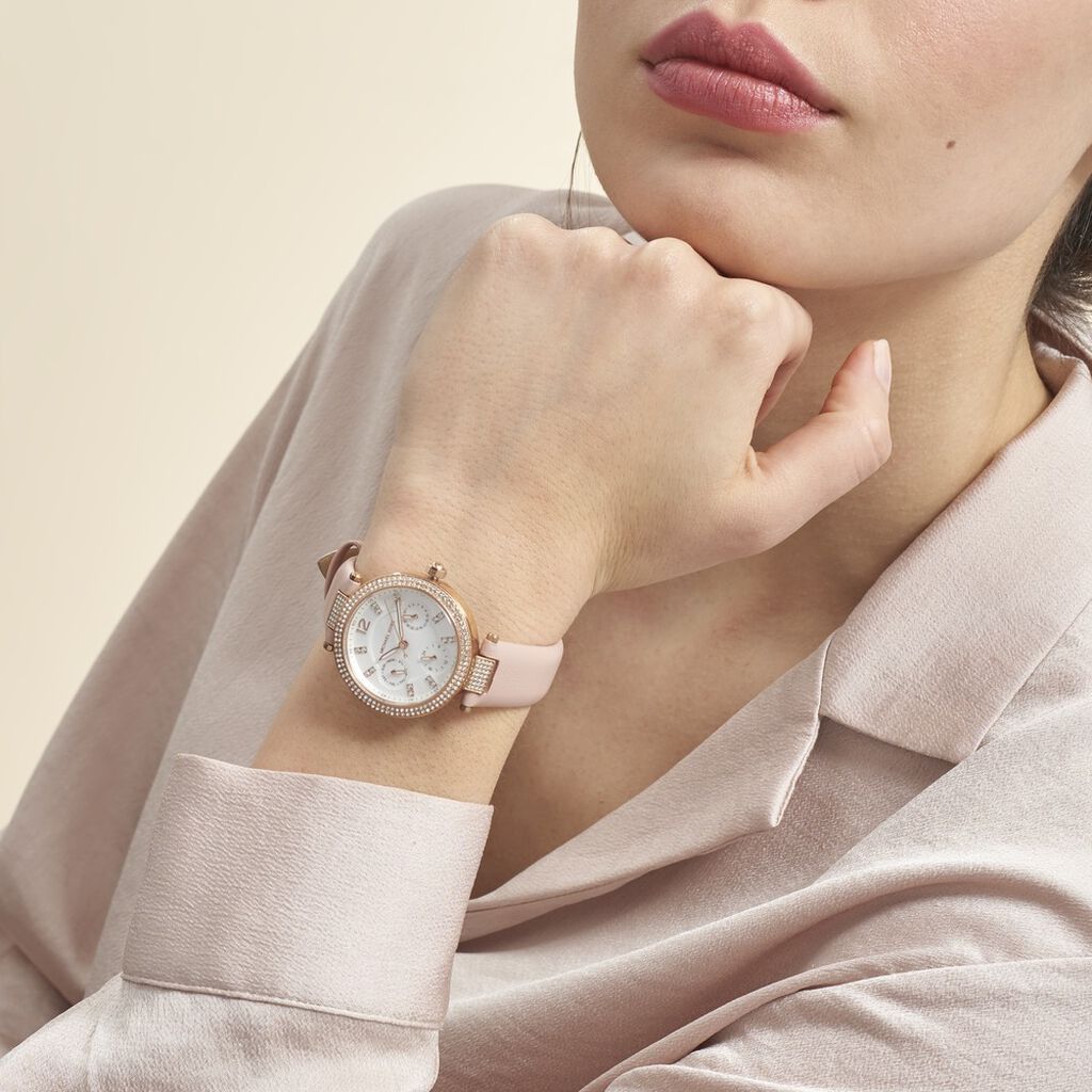 Montre  Michael Kors Parker 33 Blanc - Montres Femme | Histoire d’Or