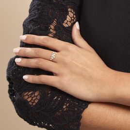 Bague Nahia Or Jaune Oxyde De Zirconium - Bagues avec pierre Femme | Histoire d’Or