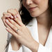 Alliance Boree Or Blanc Diamant - Alliances Femme | Histoire d’Or