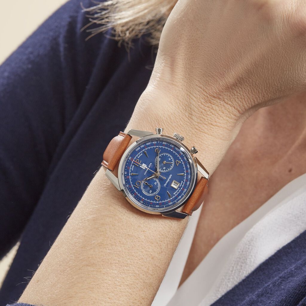 Montre Lip Himalaya Bleu - Montres Homme | Histoire d’Or