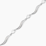 Bracelet Tulin Argent Blanc Oxyde De Zirconium - Bracelets Femme | Histoire d&rsquo;Or
