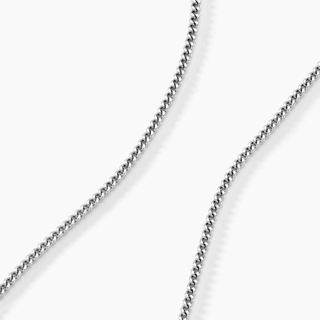 Collier Casper Argent Blanc - Chaines Homme | Histoire d’Or