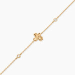 Bracelet Selva Plaqu&eacute; Or Jaune Oxyde De Zirconium - Bracelets Femme | Histoire d&rsquo;Or