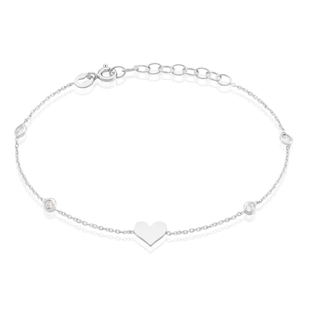 Bracelet Rana Argent Blanc Oxyde De Zirconium - Bracelets Femme | Histoire d’Or