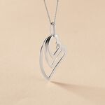 Collier Sinnila Argent Blanc - Colliers fantaisie Femme | Histoire d&rsquo;Or