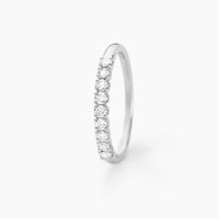Alliance Eloise Or Blanc Diamant