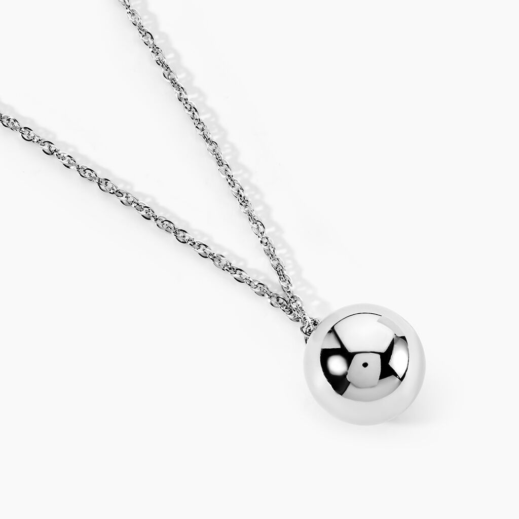 Collier My Bola Acier Blanc - Bolas de grossesse Femme | Histoire d&rsquo;Or