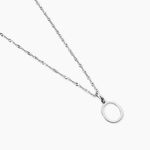 Pendentif Ionia Lettre Or Blanc - Pendentifs Famille | Histoire d&rsquo;Or