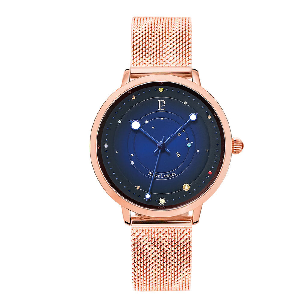 Montre Pierre Lannier Theia Bleu