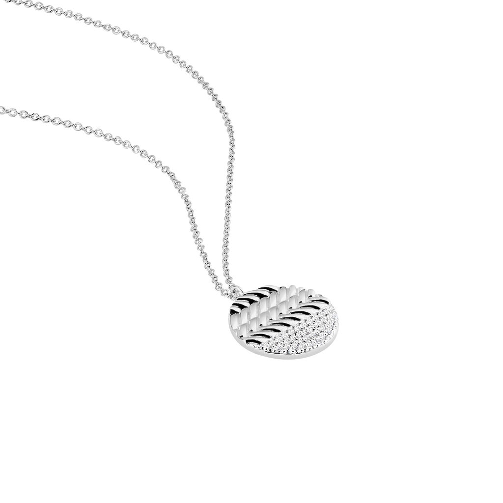 Collier Argent Henrick Oxydes De Zirconium - Colliers fantaisie Femme | Histoire d&rsquo;Or