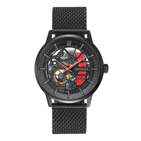 Montre Pierre Lannier Paddock Noir - Montres Homme | Histoire d’Or