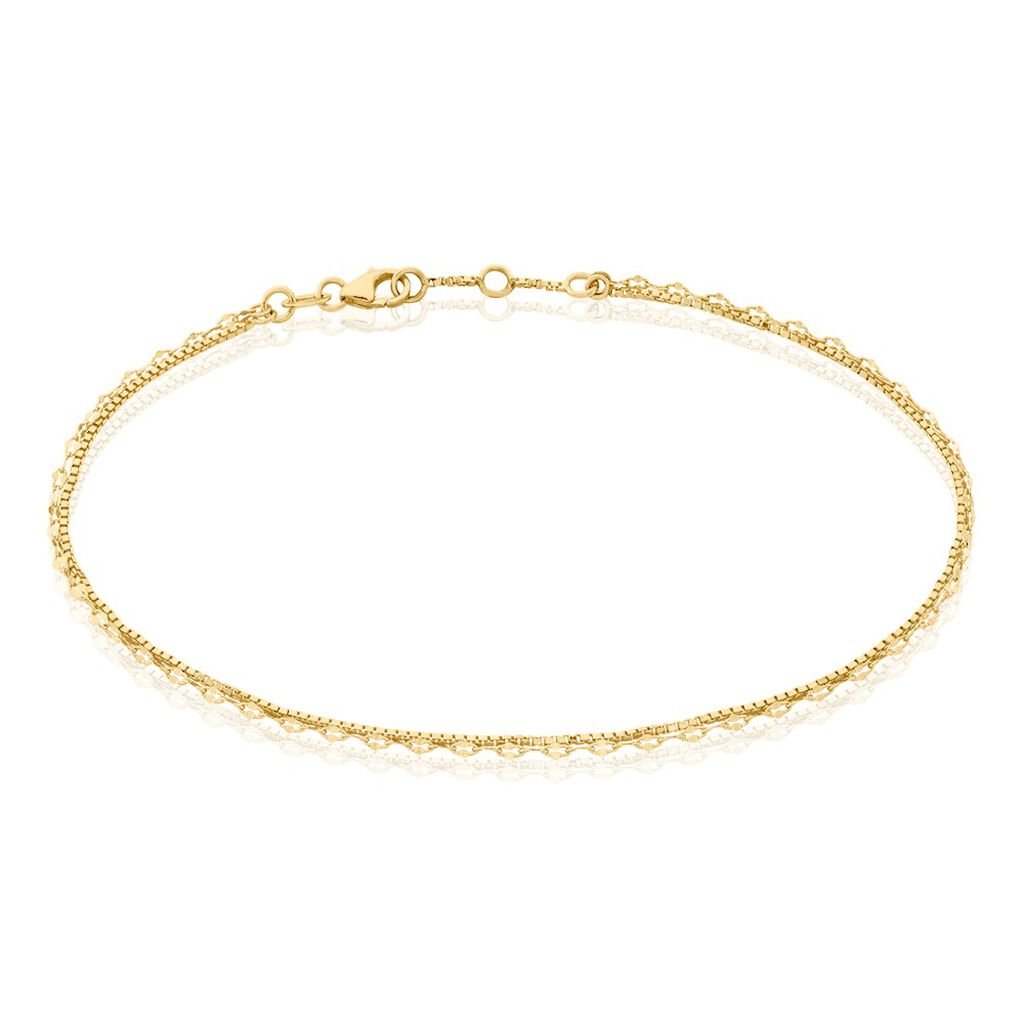 Cha&icirc;ne De Cheville Lodi Plaqu&eacute; Or Jaune - Cha&icirc;nes de cheville Femme | Histoire d&rsquo;Or