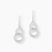 Boucles D'oreilles Pendantes Argent Blanc - Boucles d'oreilles fantaisie Femme | Histoire d’Or