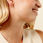 Cr&eacute;oles Flick Or Jaune - Boucles d'oreilles cr&eacute;oles Femme | Histoire d&rsquo;Or