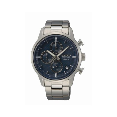Montre Seiko Sport Titane Noir - Montres Homme | Histoire d&rsquo;Or