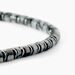 Bracelet Jourdan Acier Blanc Obsidienne H&eacute;matite - Bracelets Homme | Histoire d&rsquo;Or