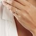 Bague Solitaire Natalia Or Blanc Diamant - Bagues solitaires Femme | Histoire d’Or