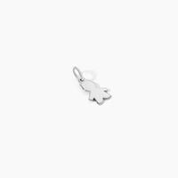 Pendentif Kids Argent Blanc