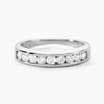 Alliance Giulia Or Blanc Diamant - Alliances Femme | Histoire d&rsquo;Or