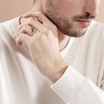 Chevali&egrave;re Argent Blanc Sami - Chevali&egrave;res Homme | Histoire d&rsquo;Or