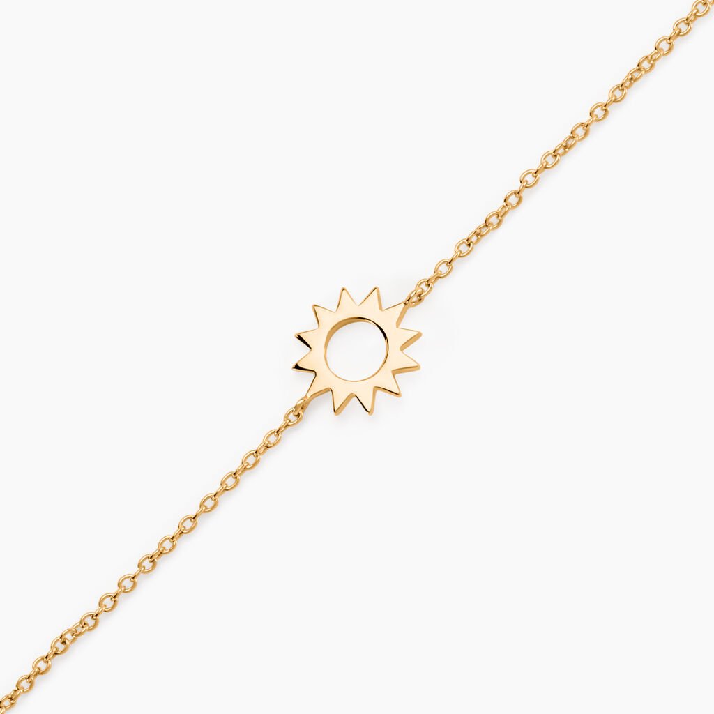 Bracelet Adelinda Plaqu&eacute; Or Jaune - Bracelets Femme | Histoire d&rsquo;Or