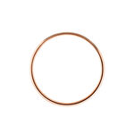 Alliance Caroline Sablee Ruban Plat Or Bicolore - Alliances Unisex | Histoire d&rsquo;Or