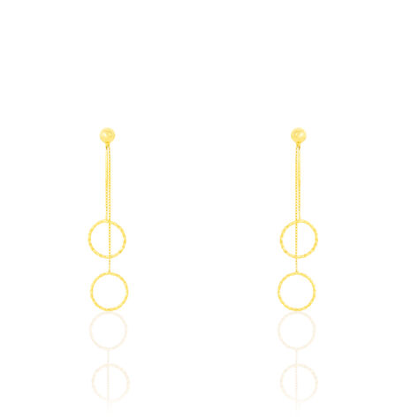 Boucles D'oreilles Pendantes Kacie Or Jaune - Boucles d'oreilles pendantes Femme | Histoire d’Or