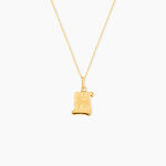 Pendentif Lamie Zodiaque Parchemin Or Jaune - Pendentifs Zodiaque Famille | Histoire d&rsquo;Or