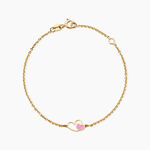 Bracelet Mai Lan Argent Dor&eacute; A L'Or 750/1000 - Bijoux sans pierre Enfant | Histoire d&rsquo;Or