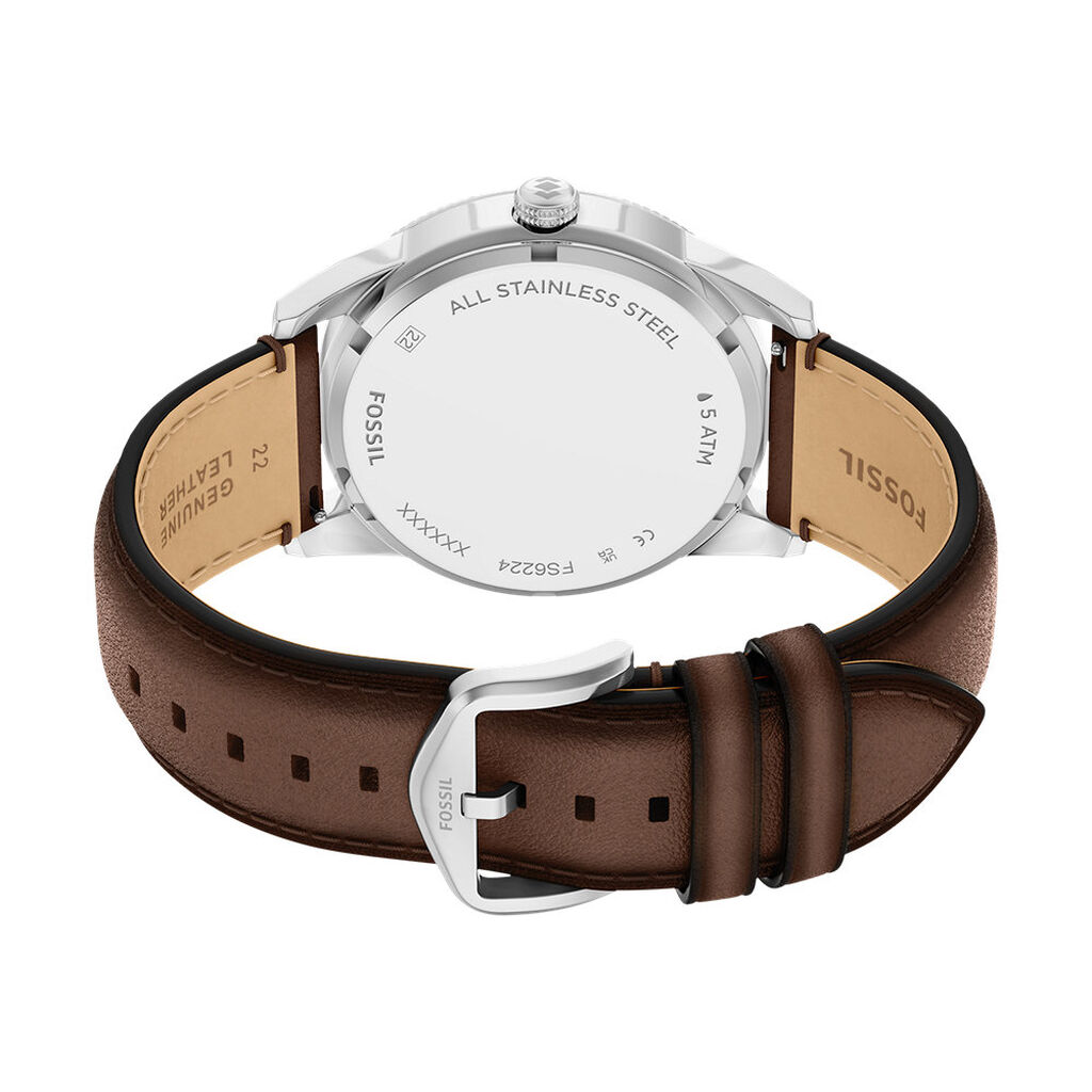 Montre Fossil Pearson Bleu - F&ecirc;te des p&egrave;res Homme | Histoire d&rsquo;Or