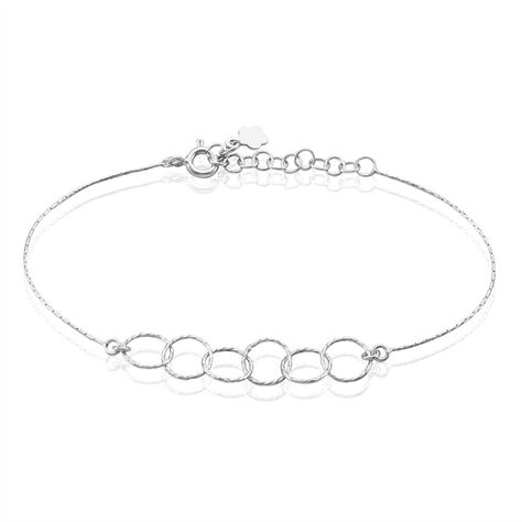 Bracelet Bulle Argent Blanc - Bracelets Femme | Histoire d&rsquo;Or