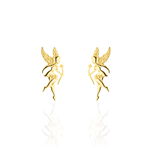 Boucles D'oreilles Puces Gabinienne Fee Or Jaune - Clous d'oreilles Femme | Histoire d&rsquo;Or