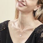 Collier Argent Eugenien Oxydes De Zirconium - Colliers fantaisie Femme | Histoire d&rsquo;Or