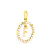 Pendentif Gabe Or Jaune Oxyde De Zirconium - Pendentifs Femme | Histoire d’Or